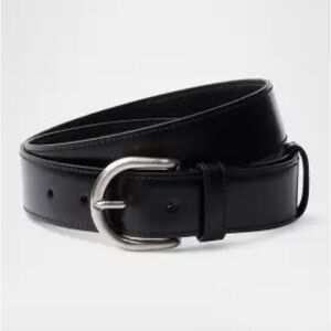 Prada Black Leather Men's Belt